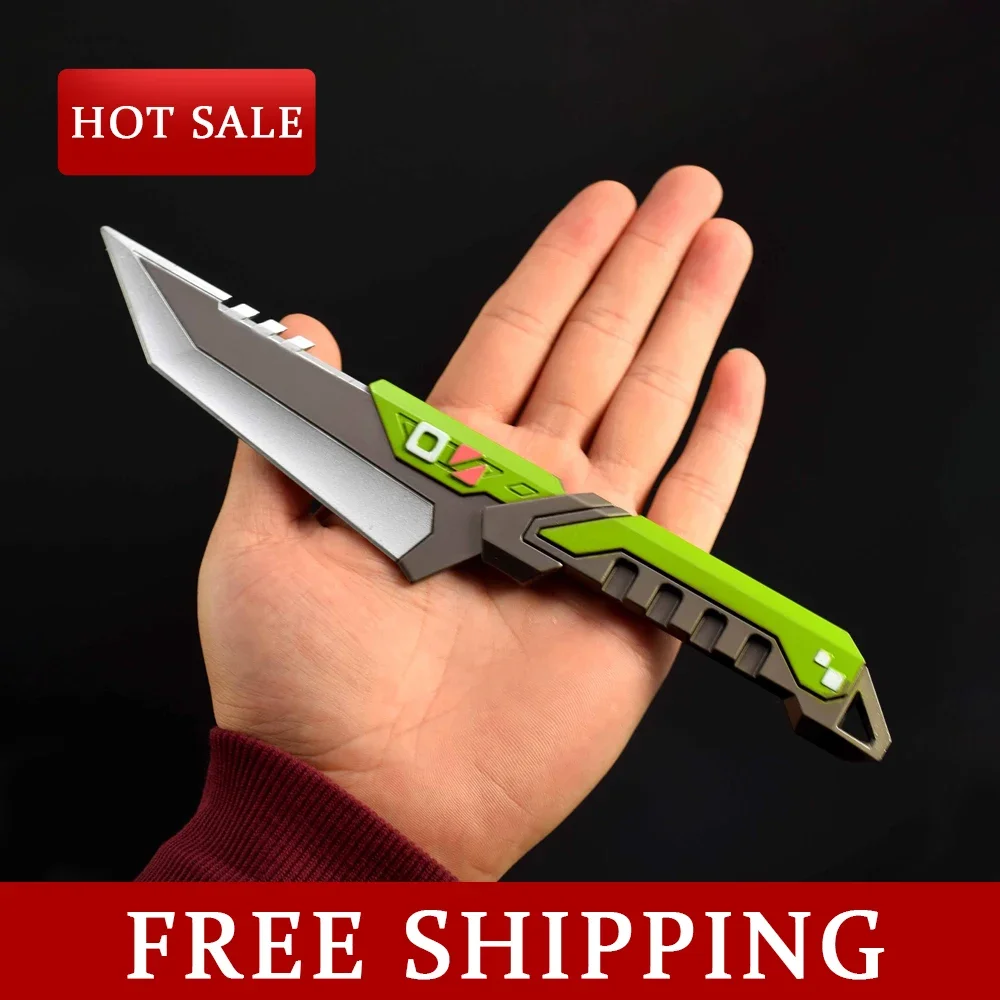 22 cm Valorant RGX 11z Pro Blade Game Periferie Volledig Metalen Wapen Ornament Veilig Zwaard Speelgoed Katana Cosplay Model Kerstcadeaus