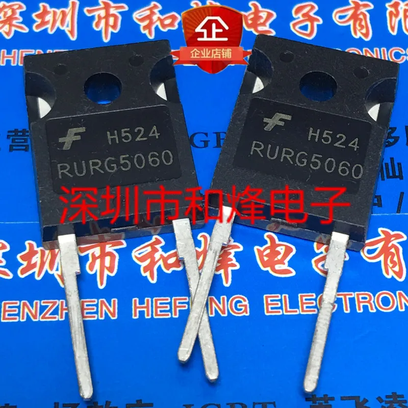 Original 6PCS/lot RURG5060  TO-247  600V 50A