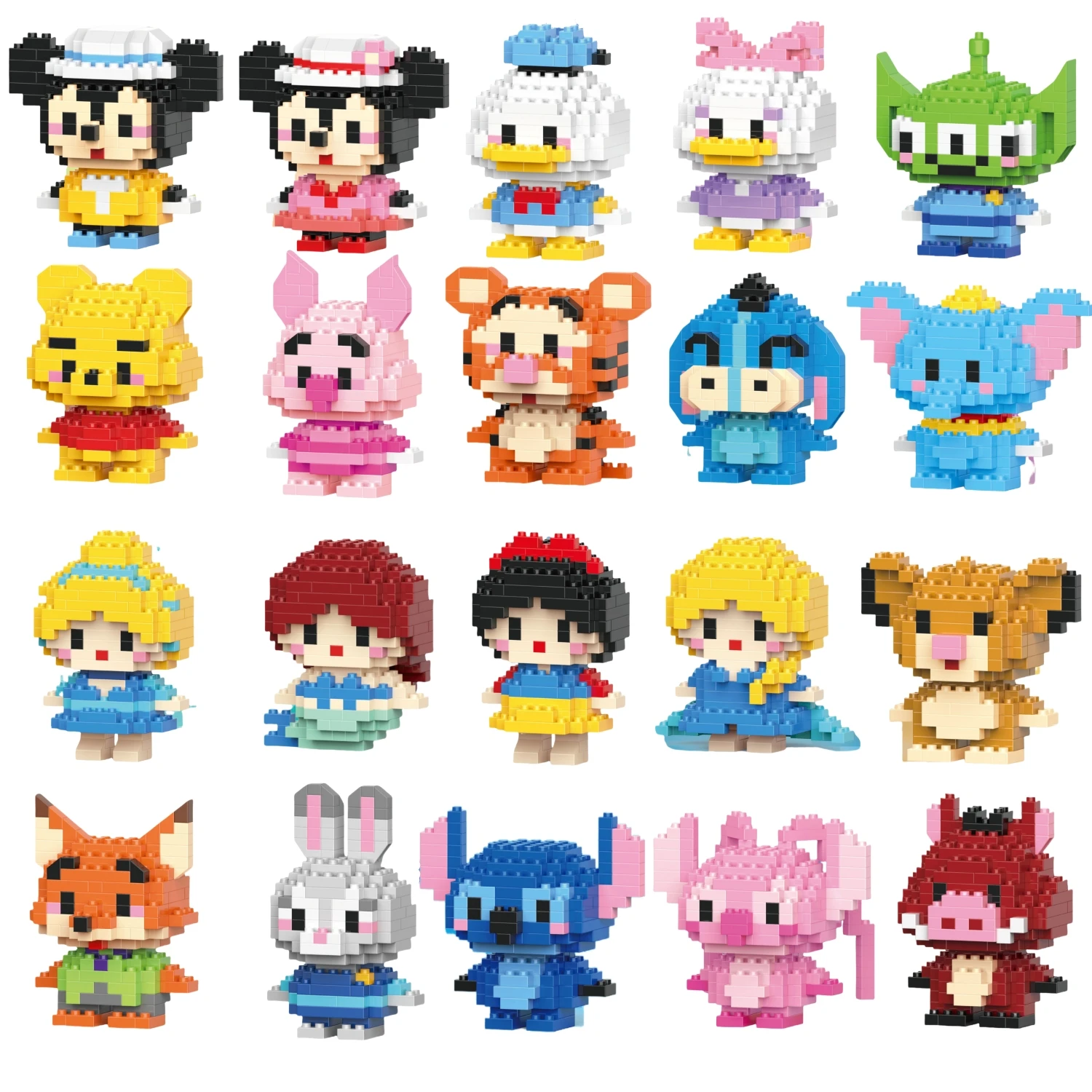 Mini blocs de construction Kawaii de 6 cm de haut, ornements de bureau, jouets pour jeunes sur le thème d'Halloween, décoration de chambre