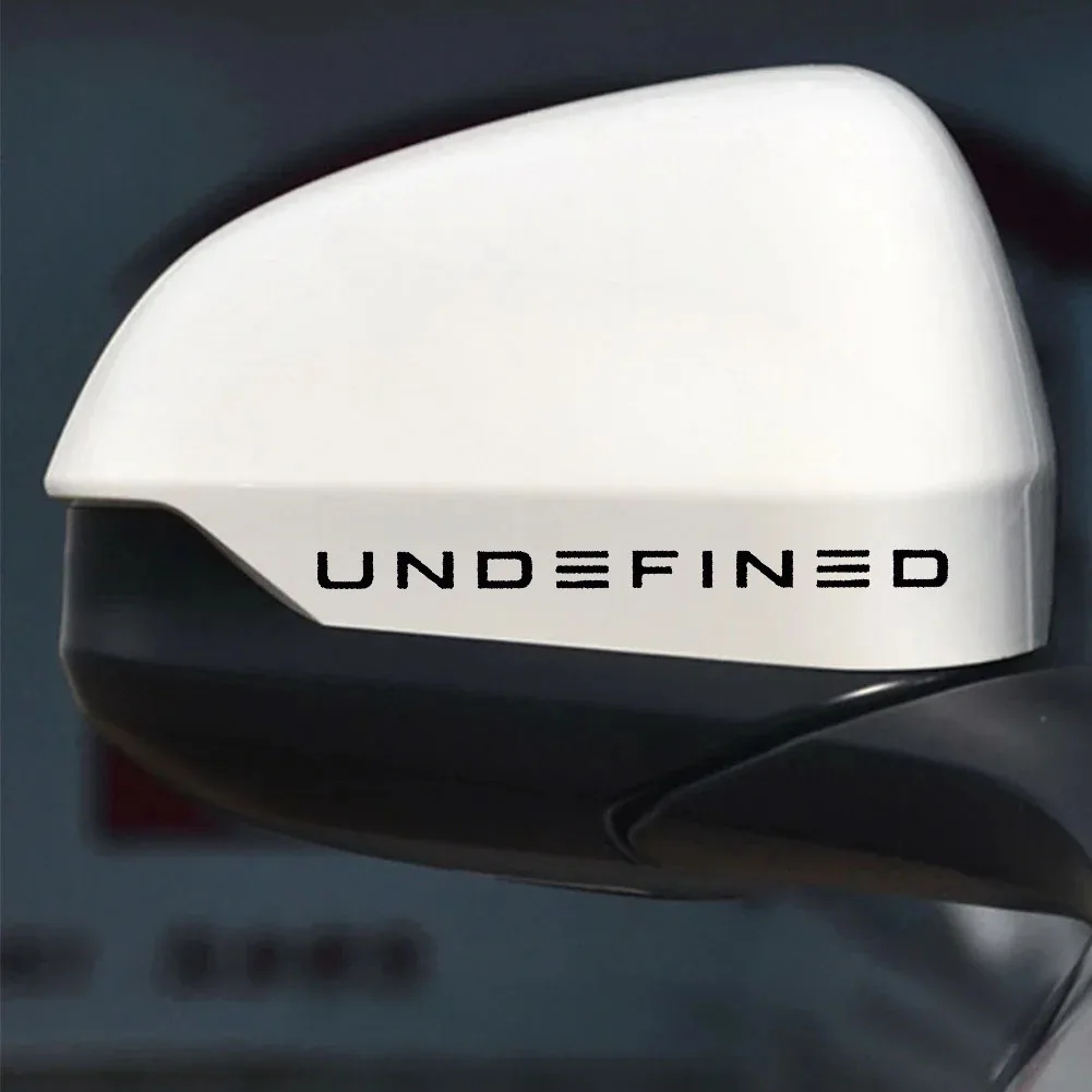 

2 шт. автомобильные виниловые наклейки с персонализированными буквами, водонепроницаемые, съемные, для декора кузова автомобиля