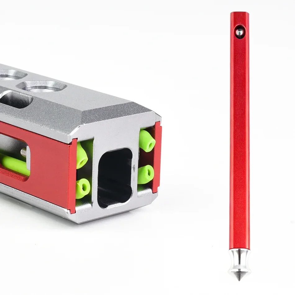 Rapid Fire 5G Slingshot-Magazin, Munitionshalter aus Aluminiumlegierung, selbstauswerfend, kompatibel mit Standard-8-mm-Stahlkugeln. – Detail 5