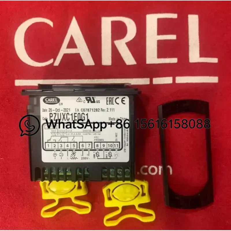 Italian Carle Thermostat PZUXC1E0G1 PZU Series Temperature Controller Refrigeration Parts HVAC Control Switch Compatible