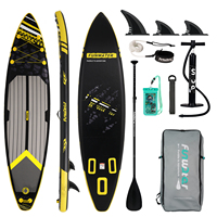 Funwater Stand Up Paddle Board Inflatable Sup board Paddleboard 350*84*15CM Ultra-Light Sup Paddle Board with ISUP Accessory