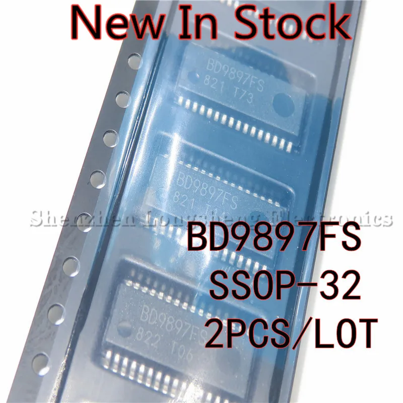 2PCS/LOT BD9897FS BD9897 SSOP-32 SMD backlight control chip New In Stock