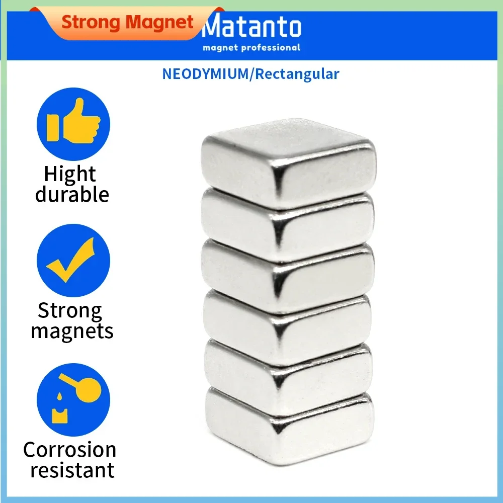 

5/10/20/50/100/150PCS 10x10x4 Square Powerful Strong Magnetic Magnets 10x10x4mm Block Rare Earth Neodymium Magnet N35 10*10*4