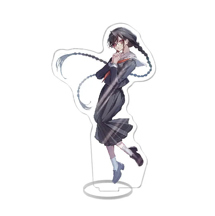 Danganronpa V3: Killing Harmony Kokichi Oma 아크릴 피규어 디스플레이 펜던트 만화 스탠드 모델 플레이트 친구 선물 키체인 귀여운