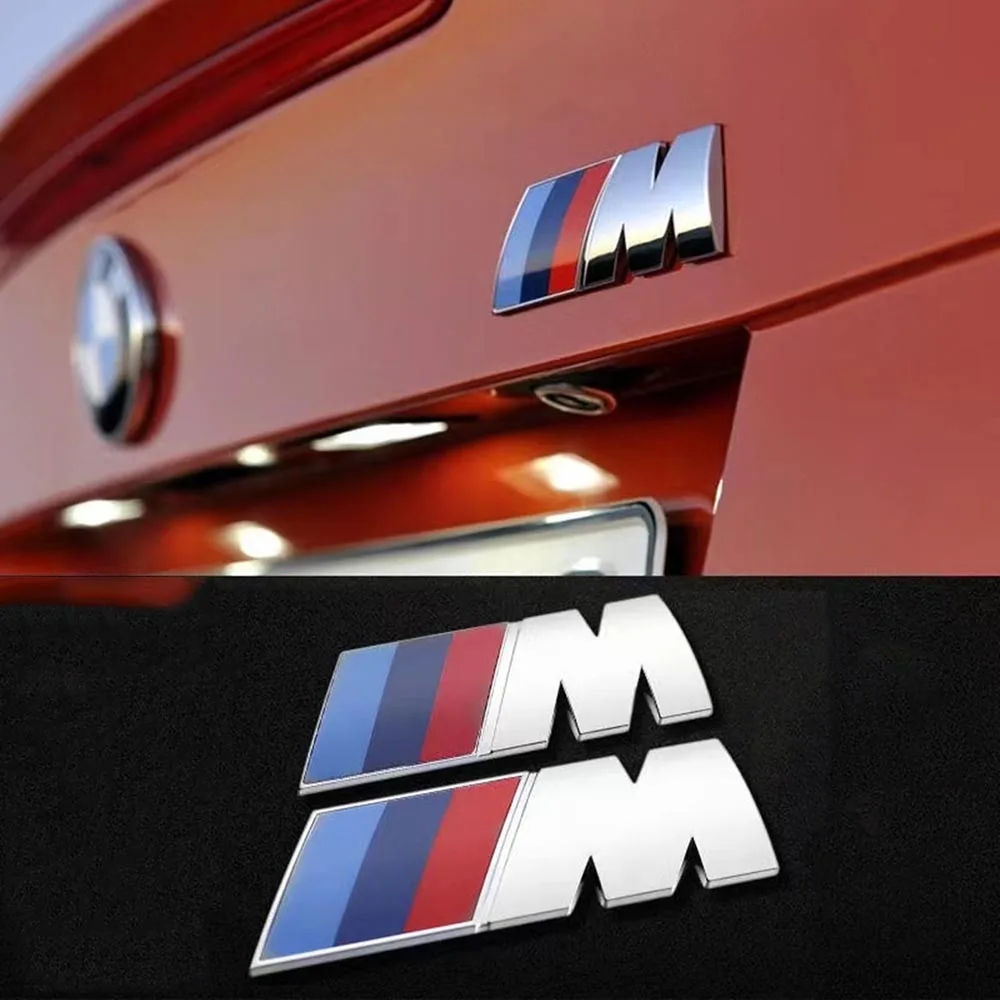 Bmw Car 3D ABS Trunk Letters Logo Badge Bmw Sticker NEW 5 Series 525li 530li 540i M Logo Car Displacement Sticker Decor