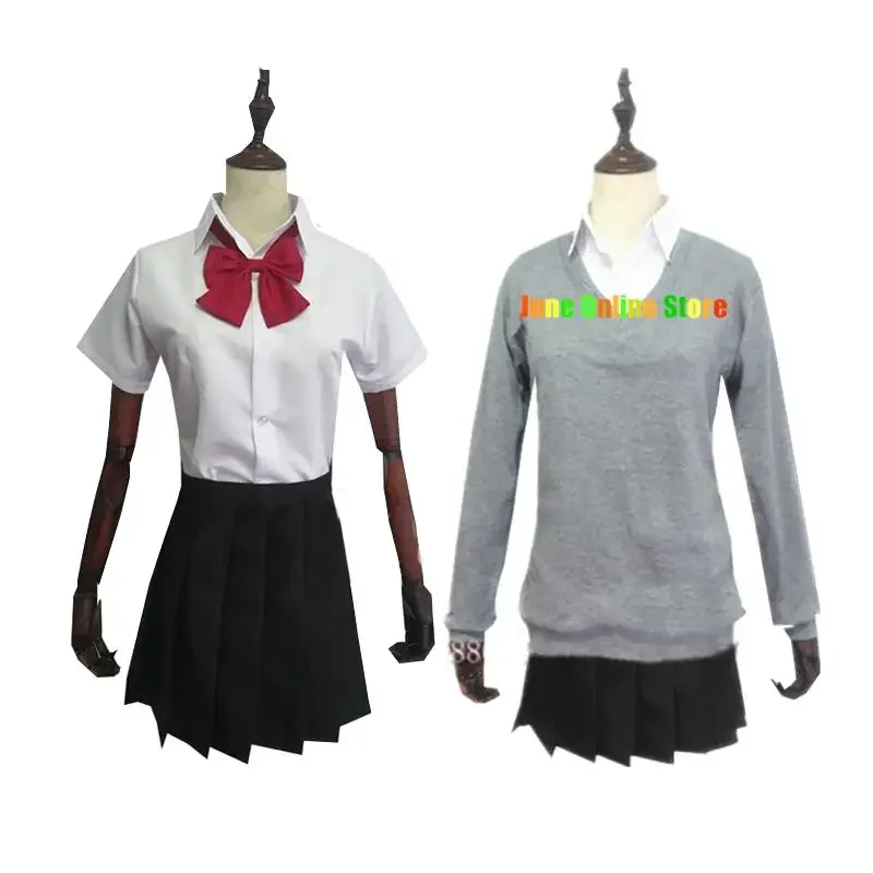 Horimiya Hori-san to Miyamura-kun Kyoko Hori Anime Cosplay Costumes Girls School Uniform Top Skirt JK Bag And Wig Shoe Halloween