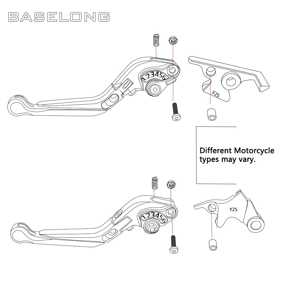 For CFMOTO 300NK ABS 300 NK 300 NK300 300NK 2017-2020 2021 2022 2023 2024 2025 Brake Clutch Levers Adjustable Folding Handle
