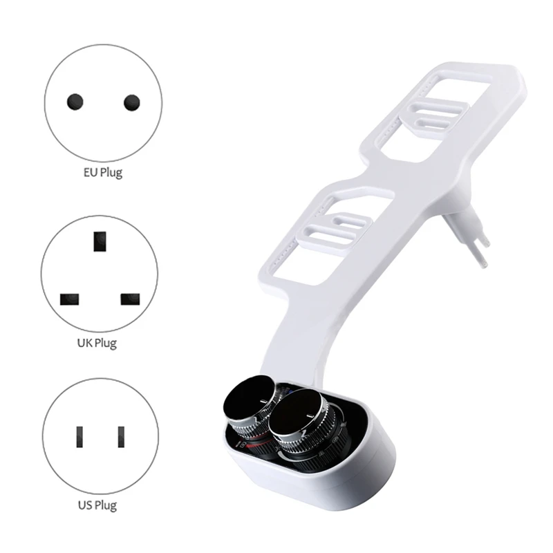 

Portable Non-Electric Flusher Self-Cleaning Dual Nozzle Attachment With Temperature And Pressure Control