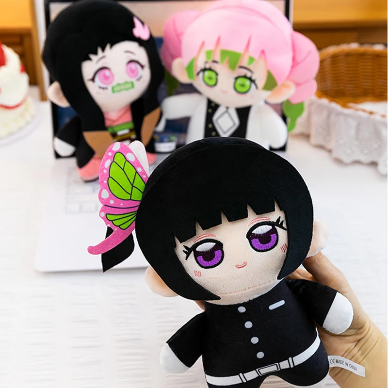 20cm Demon Slayer Plush Toys Giyu Tomioka,Muichiro,Nezuko,Shinobu Kocho,Kyojuro Rengoku,Cotton Doll Stuffed Animals Anime Figure view 3