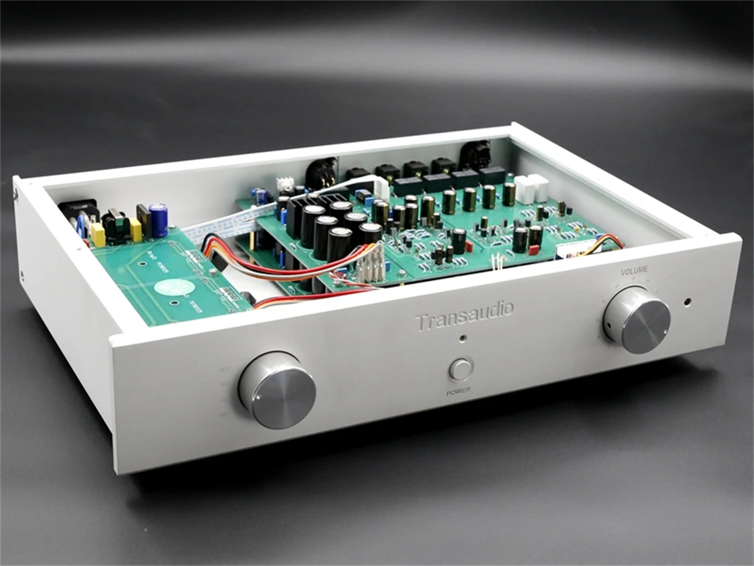 New Upgrade MASTER FM255 High-end Preamplifier With Remote Control, Signal Noise Ratio: 117dB