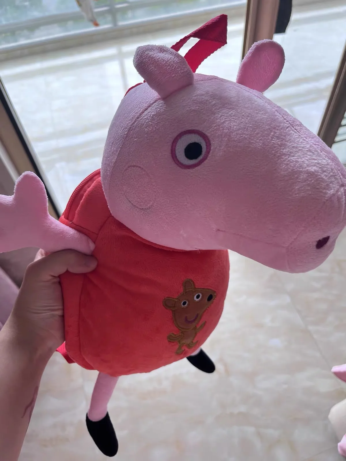 

Hot Sale 2026 19CM Peppa Pig Doll Stuffed Toy Genuine Quality Soft Fill George Cartoon Animal Doll Children's Birthday Gift