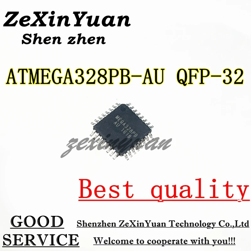 2PCS/5PCS/10PCS ATMEGA328PB-AU MEGA328PB-U ATMEGA328PB ATMEGA328P QFP32 microcontroller