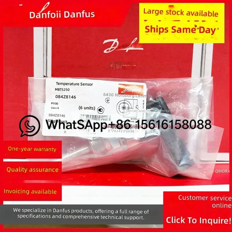 DANFOSS MBT9110 Temperature Sensor 084Z7442 084Z8140 084Z5190 Industrial Probe Thermocouple Transmitter Replacement Part for