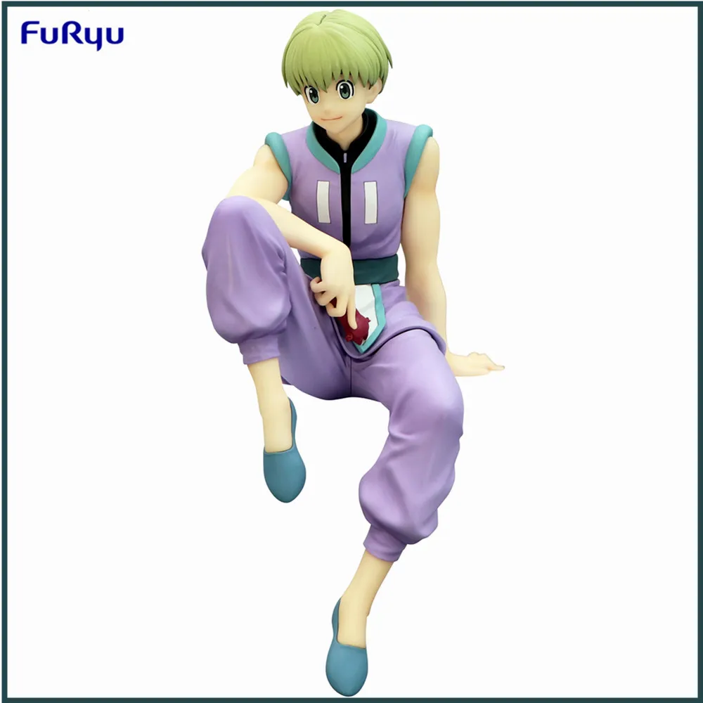 Original Furyu Anime Figure HUNTER×HUNTER Noodle Stopper Figure Shalnark Action Figurine HXH Collector Toys Model Doll