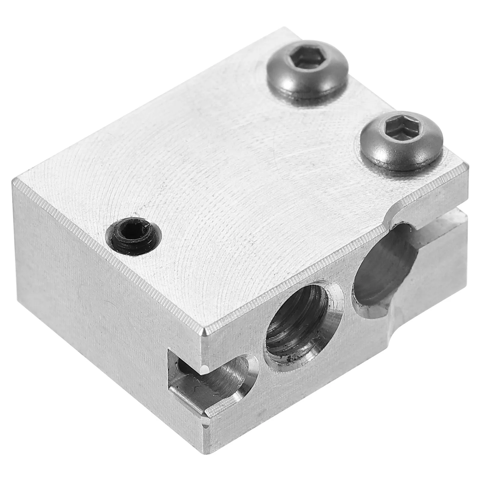 

1 шт. алюминиевый нагревательный блок для 3D-принтера, замена горячего концентратора, высокая теплопроводность, быстрое рассеивание тепла, DIY-модернизация