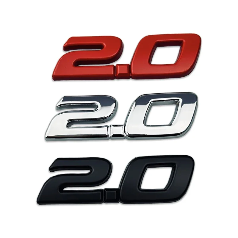 

Car Side Sticker Emblem Trunk Decals Badge 2.0 Logo for Toyota Camry Corolla Supra Hilux Rav4 Yaris Tundra Highlander 4runner