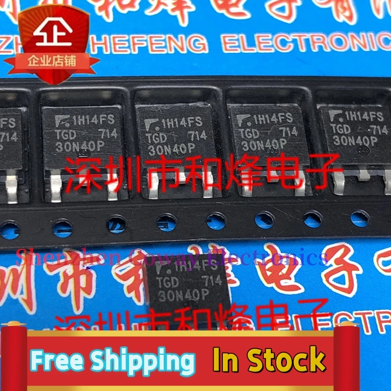 10PCS-30PCS  TGD30N40P  TO-252 40V 30A     In Stock Fast Shipping