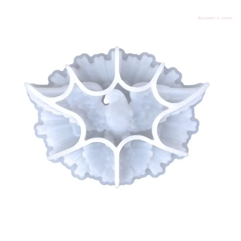 3D Silicone Mold for Peace Bird Shapes Craft DIY Wall Hanging Ornament 3D Crafts Tool Mould for DIY Lover