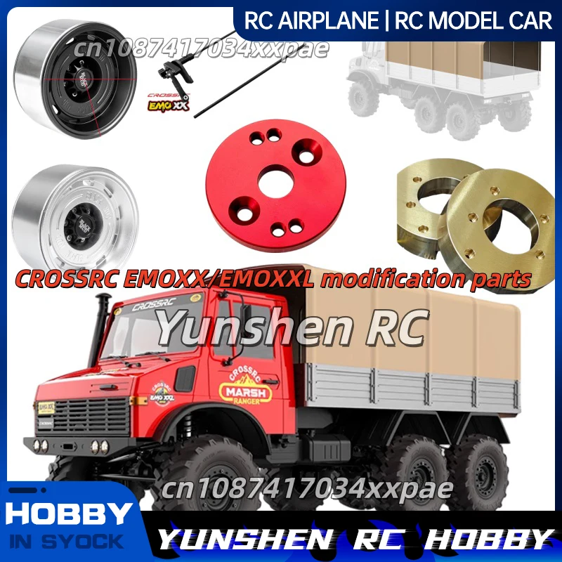 

Crossrc Emoxx/Emoxxl Dinosaur 4x4 6x6 Wheel Hub Weighting Cloak Tent Armor Upgrade And Modification Accessories