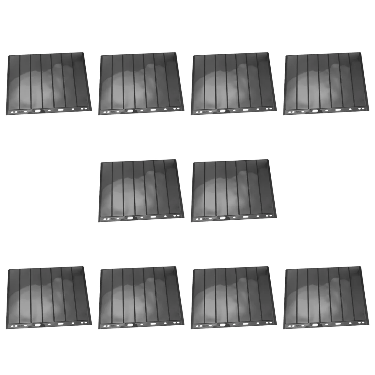 10PCS Stamp Grid Stamp Page Stamp Holders of Stamp Album PVC Loose-Leaf Inners