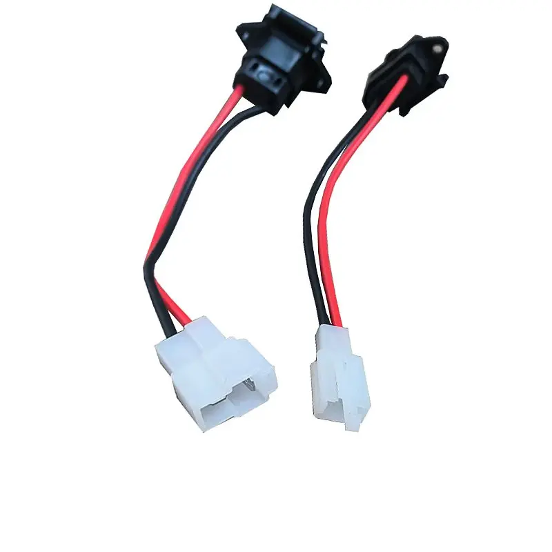 Electric vehicle Charging port cover for e-bikes/bicycles, three-pin plug with 2.8 6.3 connectors battery connection C14 cable
