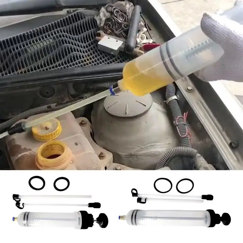 Manual Car Oil Pump Manual Change Oil Filling Extractor For Auto Disassemble Design Automotive Oil Syringe For DIY Enthusiasts