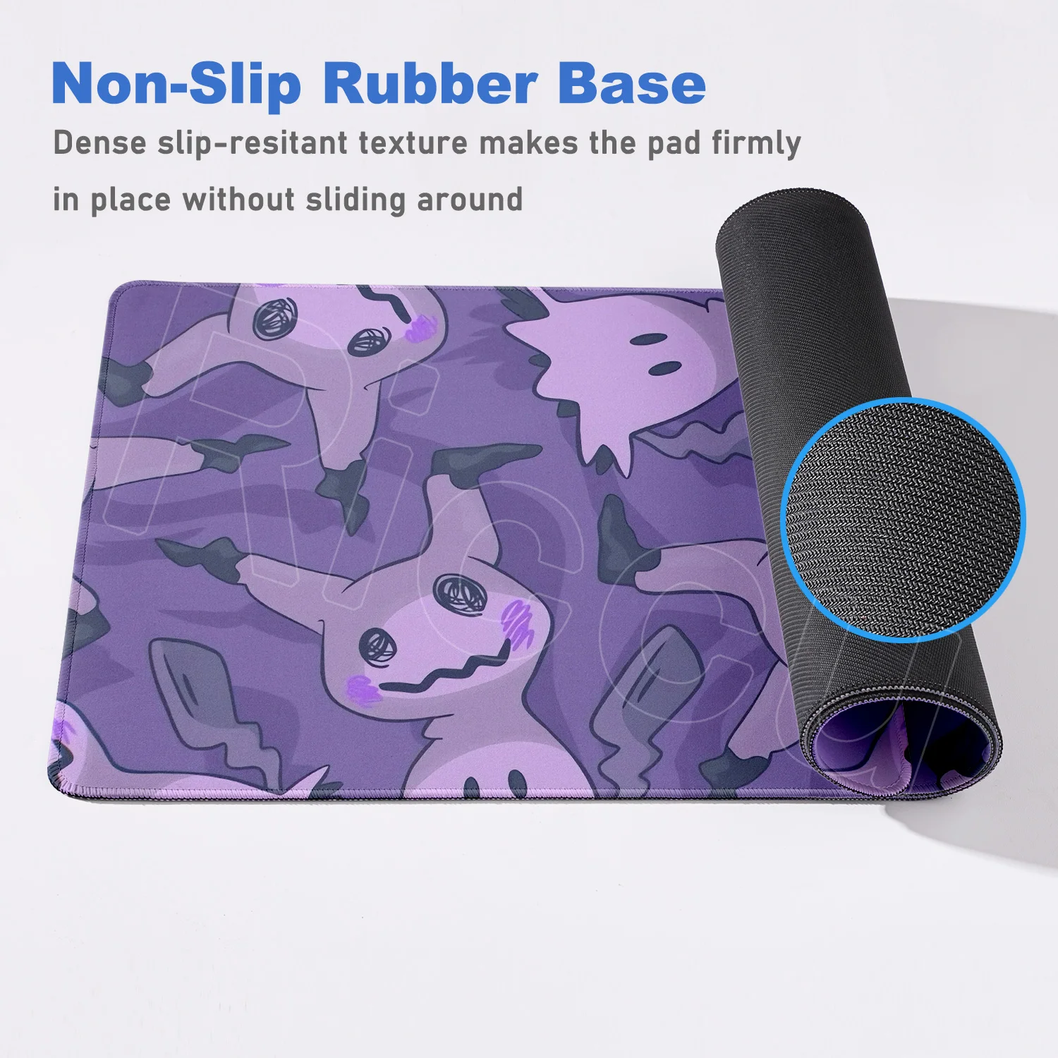 HD Rubber Non-slip Mouse Pads Gaming P-Pokemons Mimikyu Mousepad Mouse Pad Kawaii Large Gamer XXL Pc Keyboard Desk Mouse Mat Rug