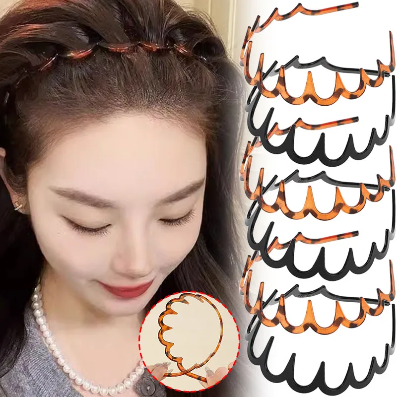 

Организуйте прически, повязка на голову, женский обруч для волос с защитой от падения, не легко деформируется, повязка для волос, зубчатый головной убор, изящные аксессуары для волос