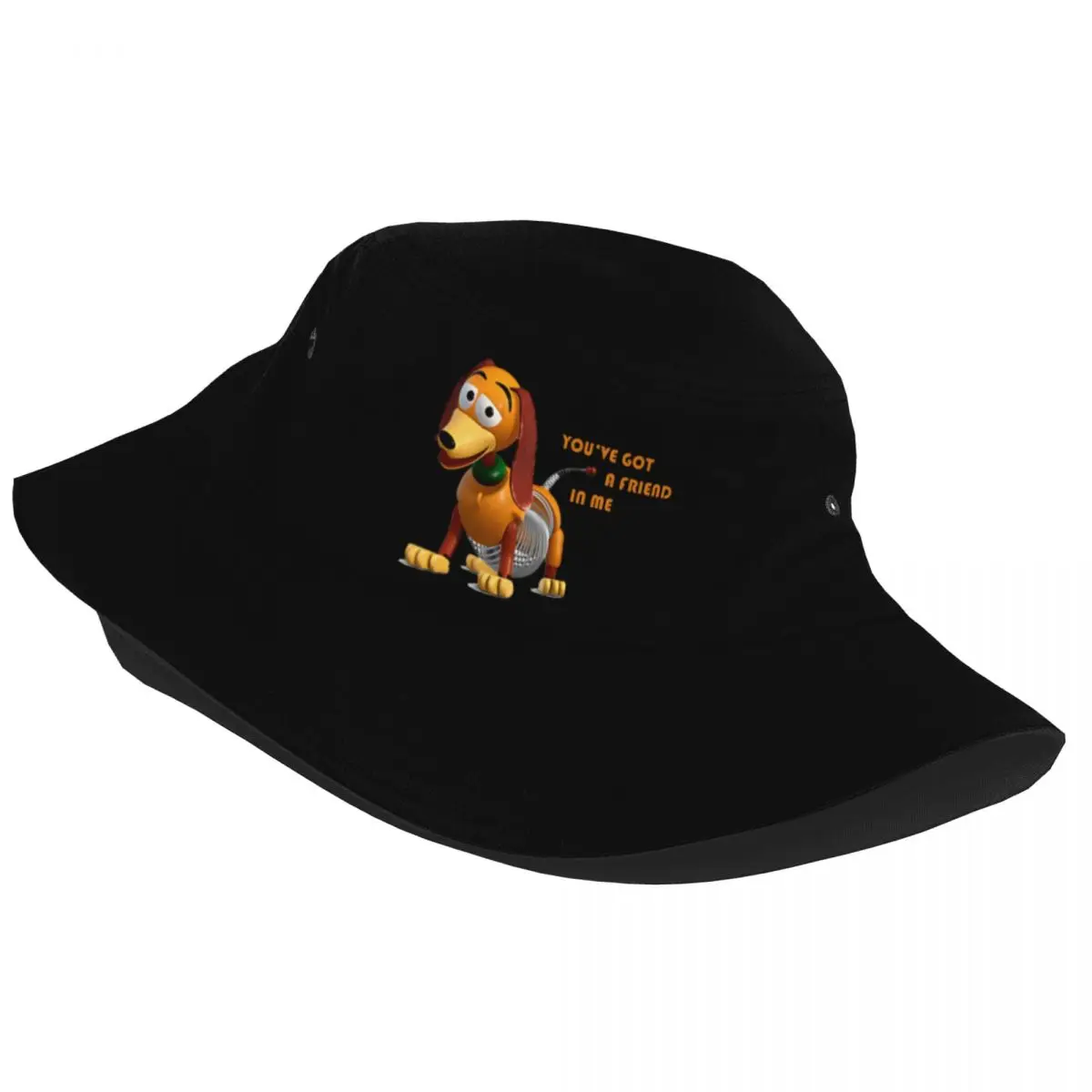 Spring Picnic Headwear You've Got A Friend In Me Slinky Dog Toy Story Stuff Bucket Hats Girl Sun Hats Session Hat Fishing Caps