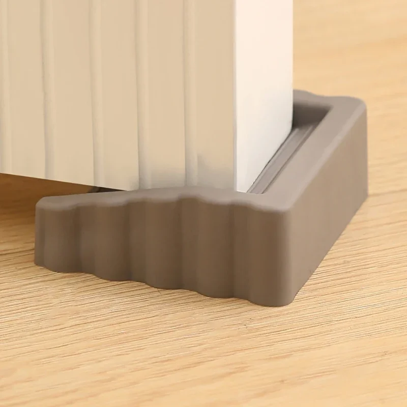 Bidirectional Door Stopper Windproof Safety Door Wedge Prevent Kicking Door Bottom Blocker image 3