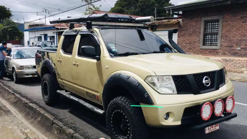 Material Wheel Flares Covers Car accessories Popula Mudguard Fender Flares r 4x4 offroad Arch For NISSAN NAVARA frontier