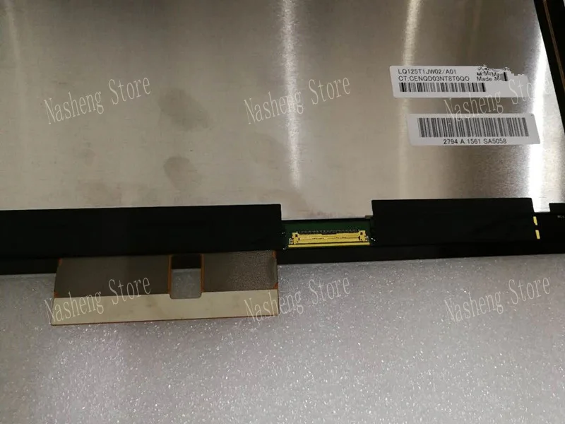 New 12.5" Display for HP EliteBook Folio 1020 G1 lcd Touch Screen Assembly LED LCD  LQ125T1JW02 2560X1440 view 5