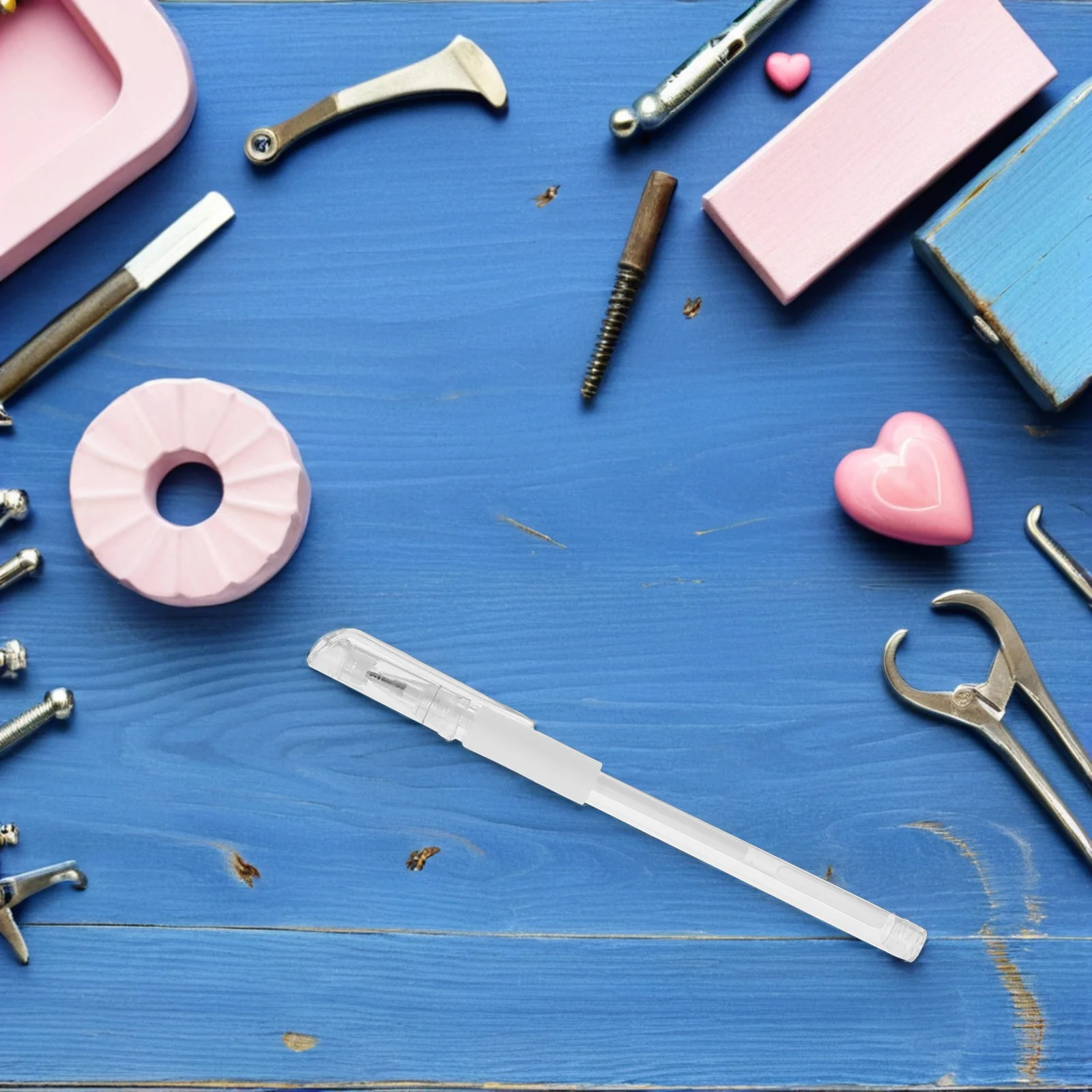 2 قطعة Microblading قلم تحديد الحواجب الدقة الوشم تحديد المواقع أداة لخرائط الحاجب المؤقتة مقاوم للماء لطخة واقية