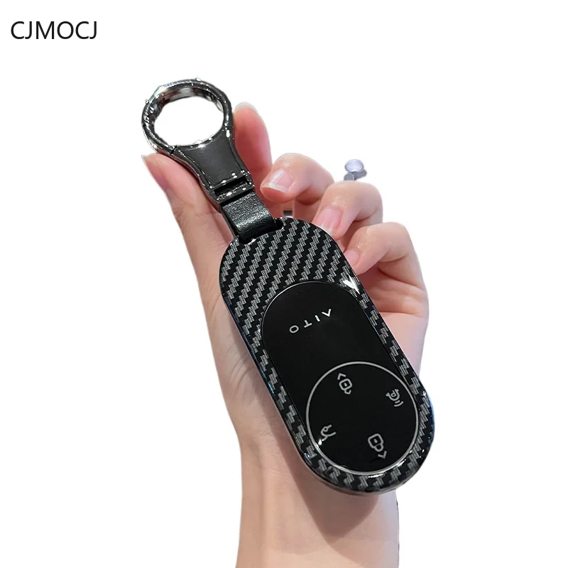 

Premium ABS Key Cover for AITO M9/M5/M7/M8 - Protective Key Case Keybag Keychain