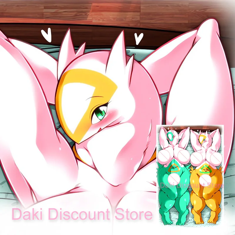 Dakimakura-funda de almohada con estampado de doble cara para mujer, cobertor de cuerpo con estampado de Anime, tamaño real, modelo Latias Sisters