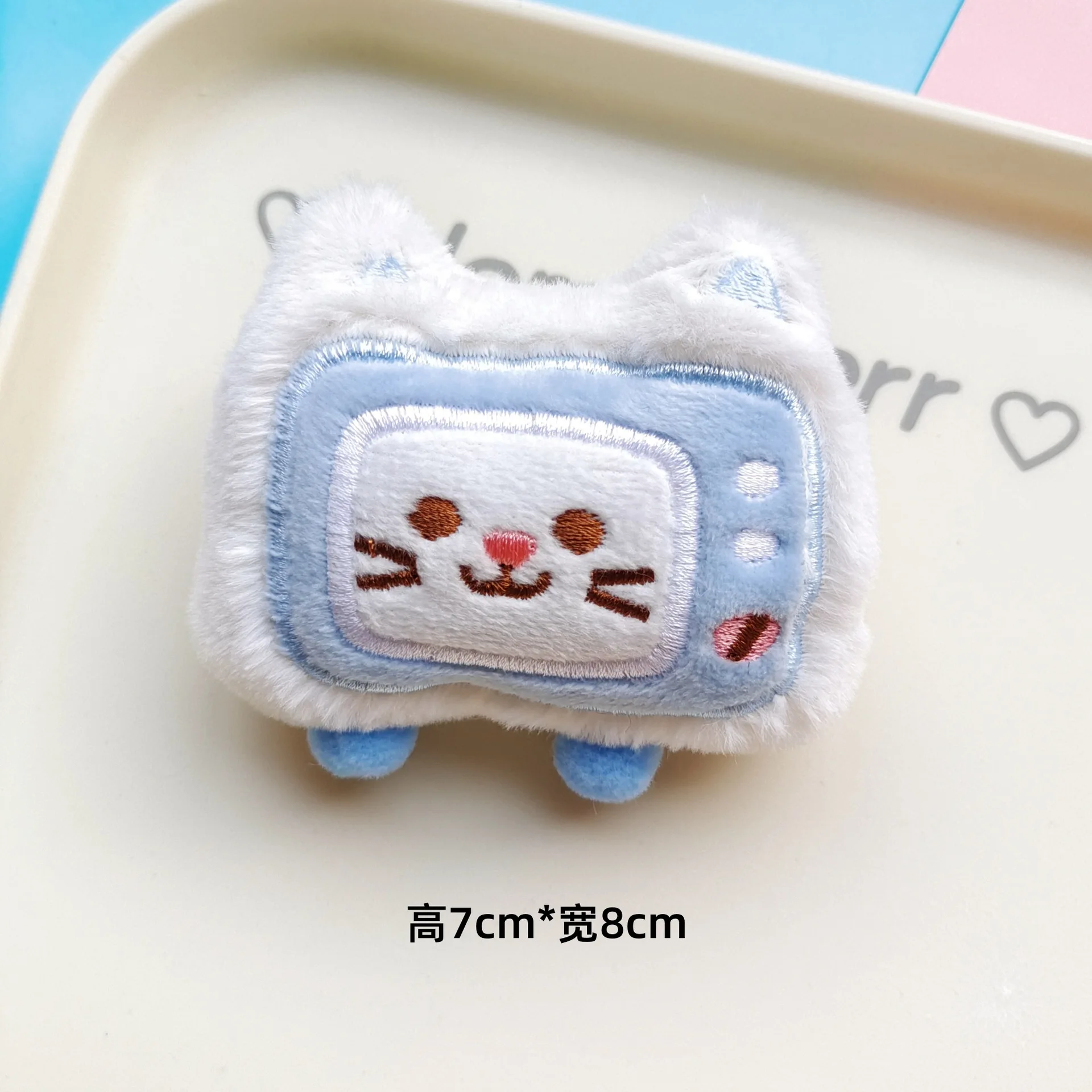 جديد الإبداعية لطيف القط التعبيرات التلفزيون دمية قلادة حقيبة الطالب أفخم دمية قلادة هدية عيد ميلاد