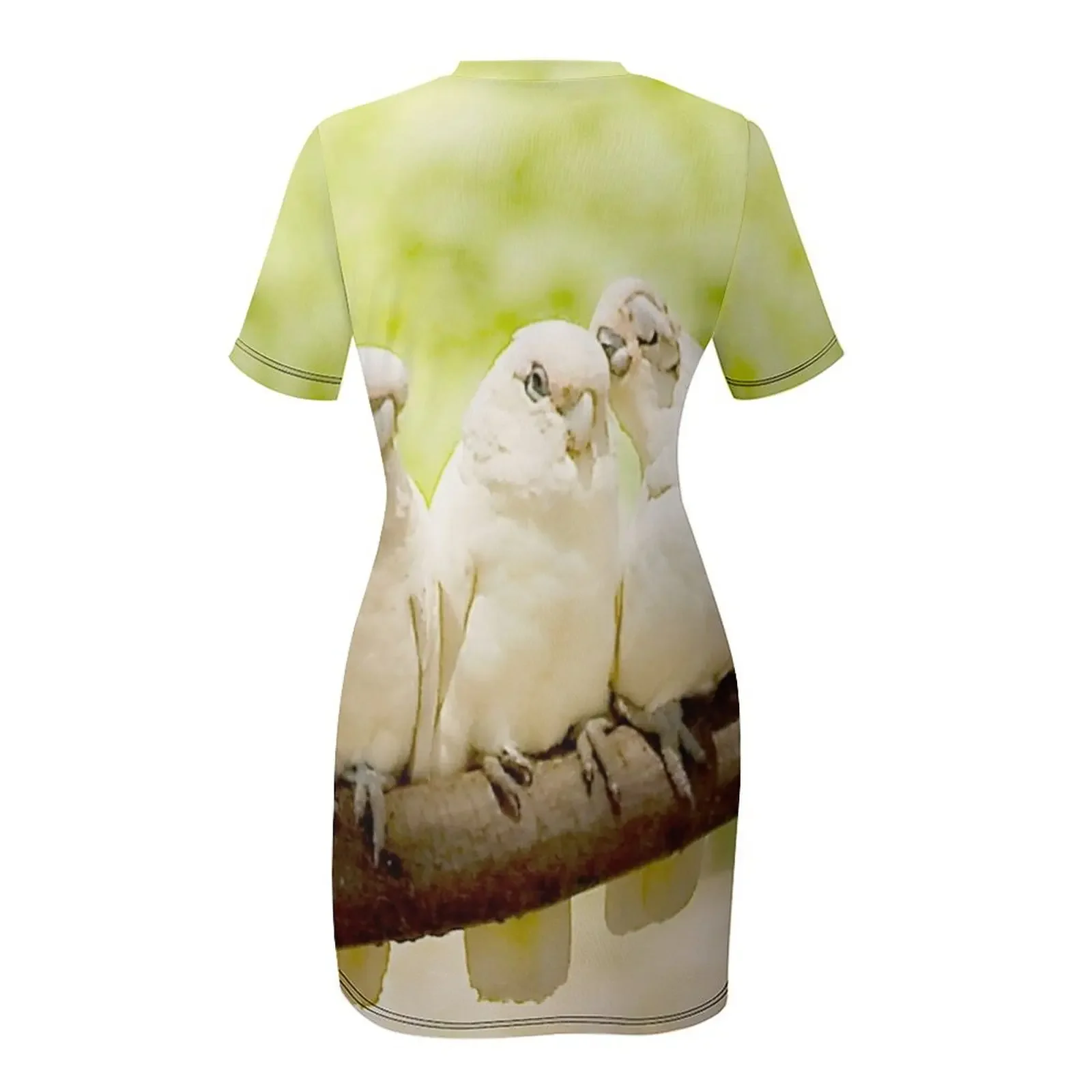 Twos Company.... ชุดเดรสแขนสั้น ชุดเดรสงานปาร์ตี้ ชุดเดรสฤดูร้อนสำหรับผู้หญิง ชุดเดรสออกงานปี 2025