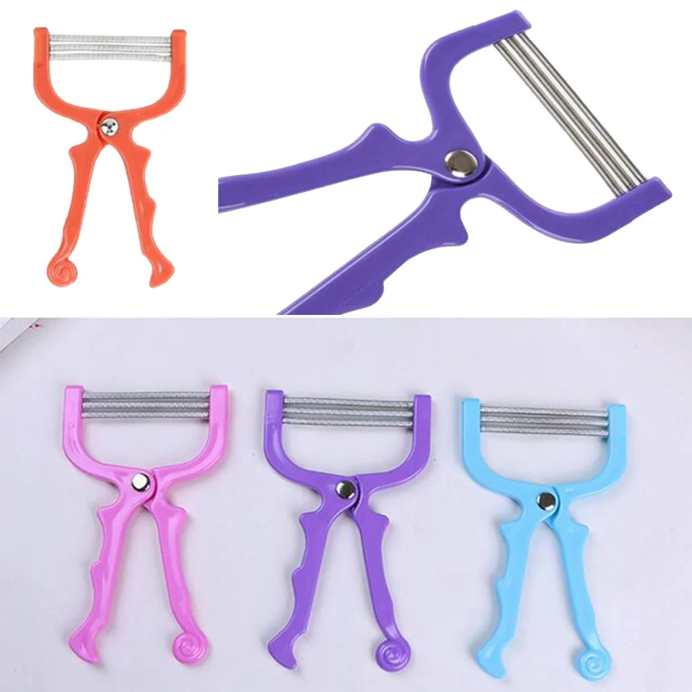 

3Pcs Facial Hair Remover Portable Spring Design Lightweight Plastic Metal Face Hair Removal Tool Painless Epilator for Women Men