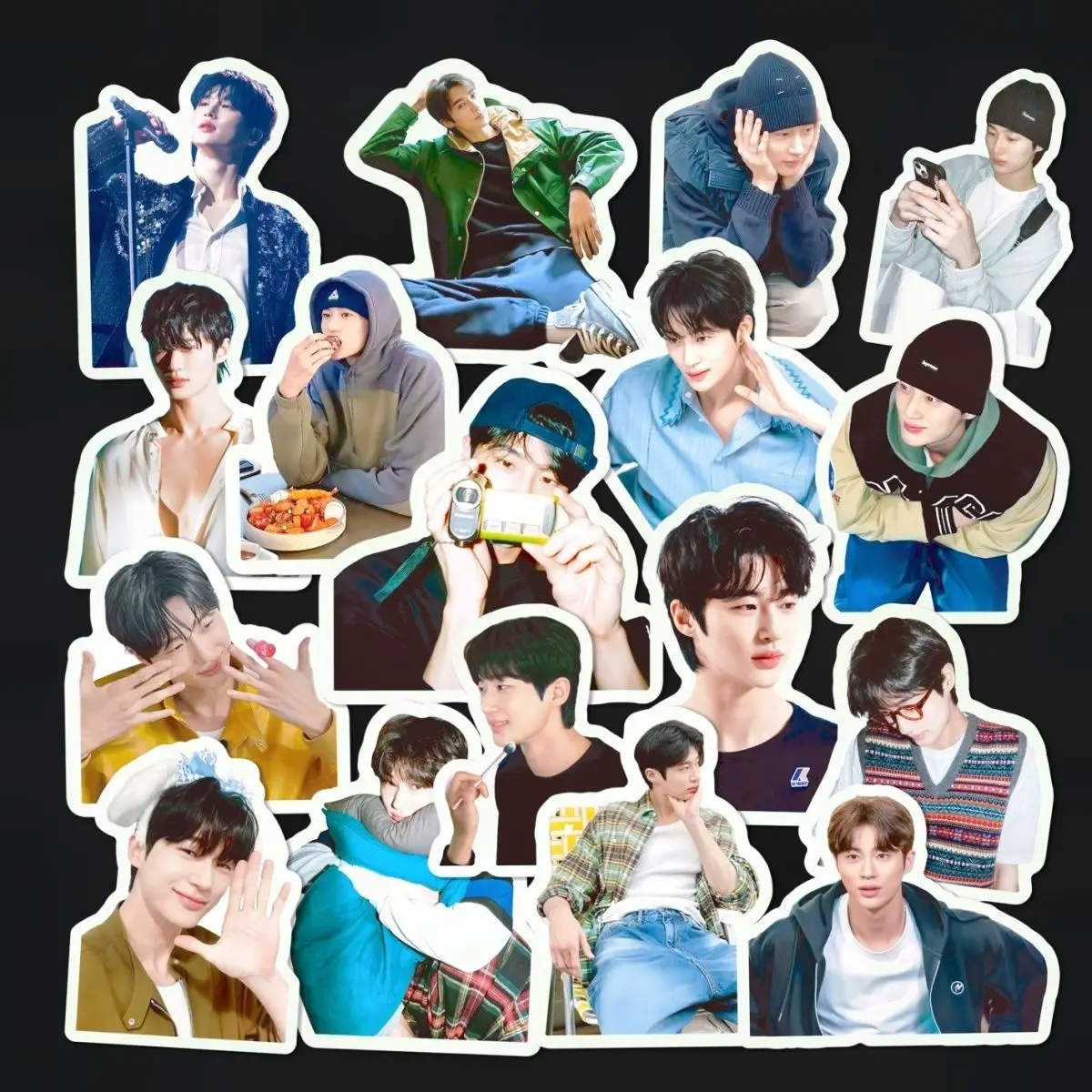 Thai stars 60pcs New Kpop coreano Stars Drama Lovely Runner Byeon Woo Seok sunjae muslimah stickers regalo