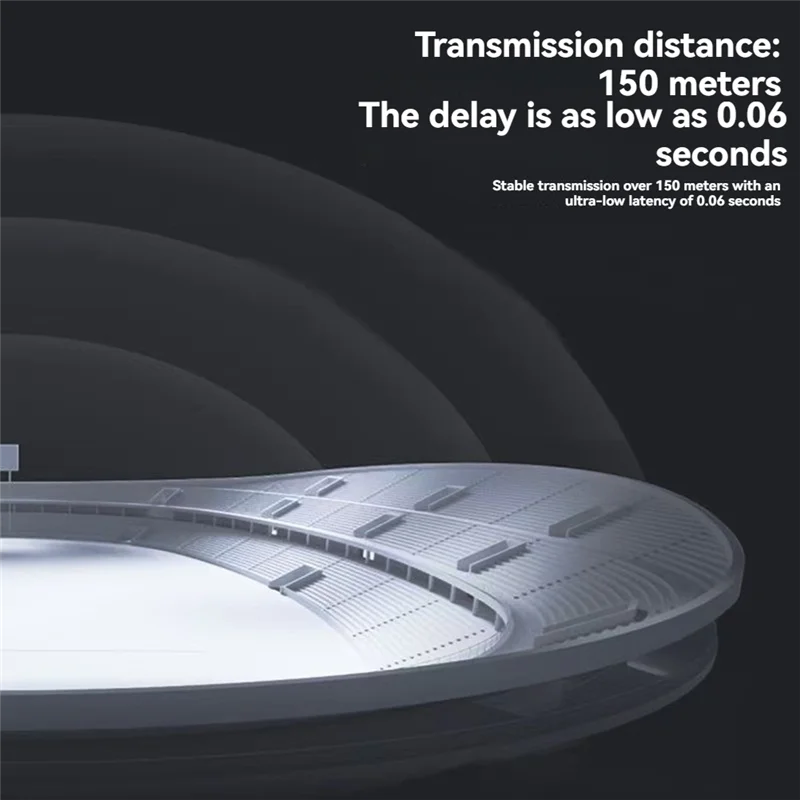 ABGI-For TP NANO HD نظام نقل الفيديو اللاسلكي المتوافق مع بطارية 2000 مللي أمبير في الساعة جهاز ريسيفر استقبال وإرسال الصور #4