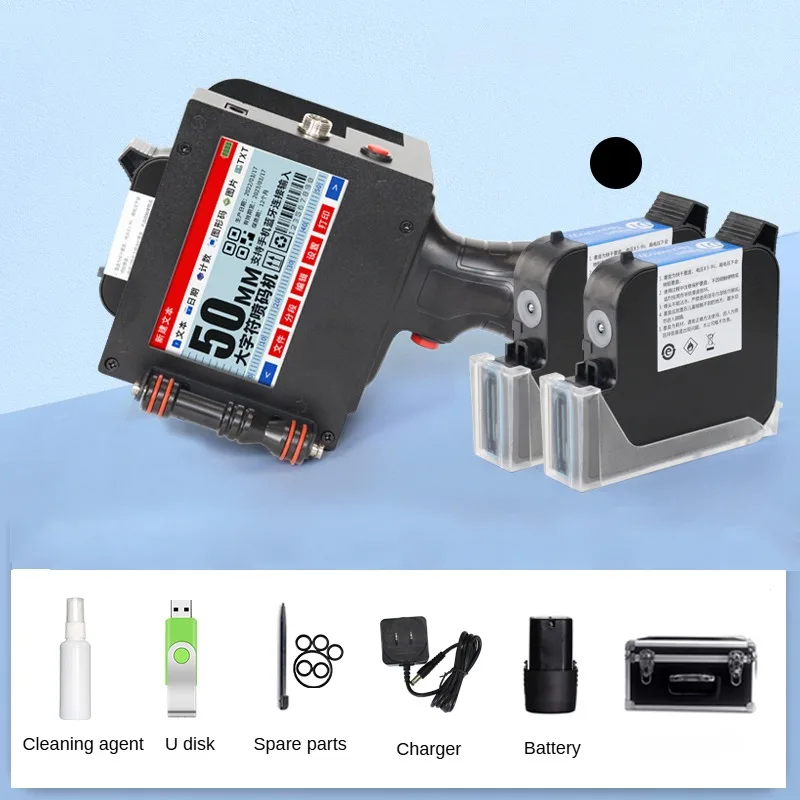 

DT-T500 Handheld Printer Multi Functional Continuous Inkjet Printer Digital Label Printing