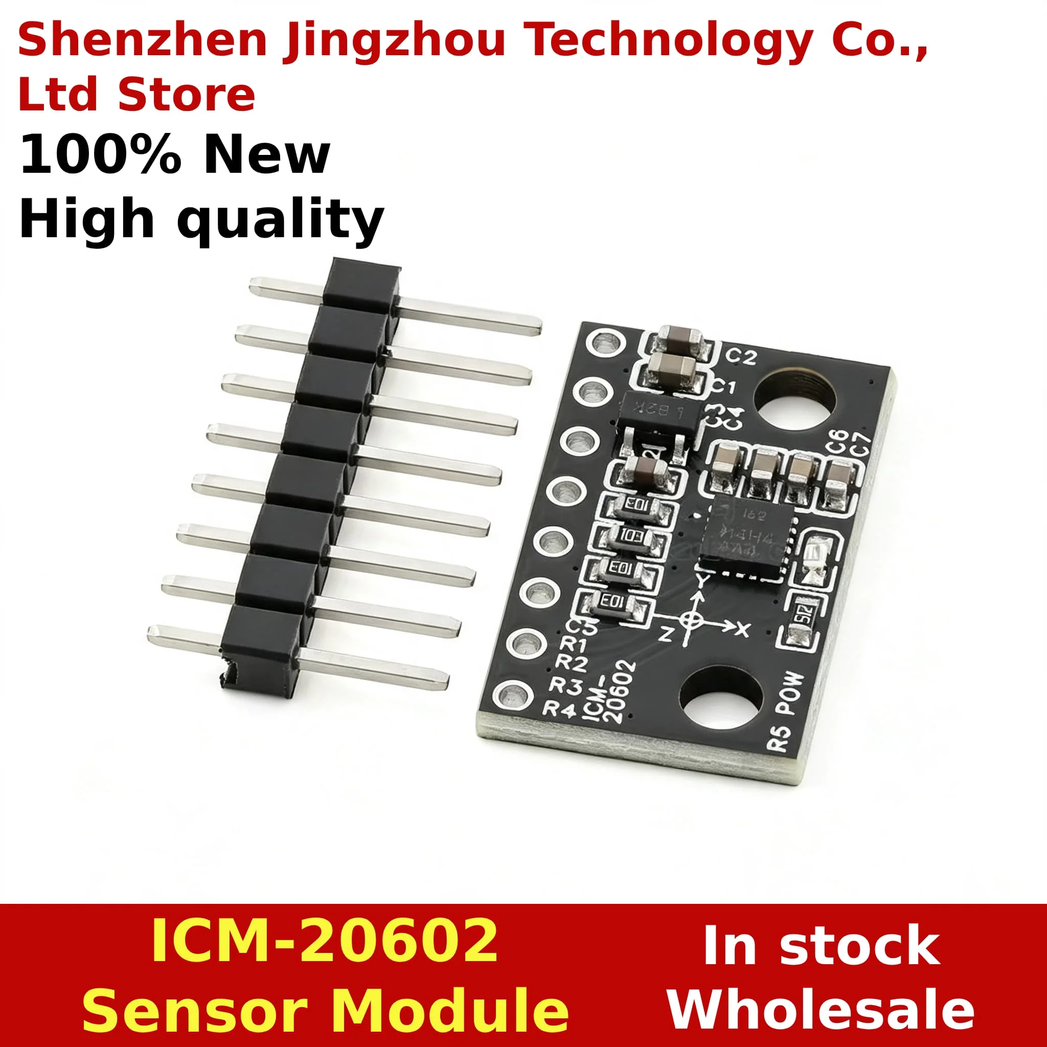 ICM-20602 Sensor Module – High-Precision, Low-Noise Six-Axis Gyroscope and Accelerometer Module Compatible DC 3.3–5V