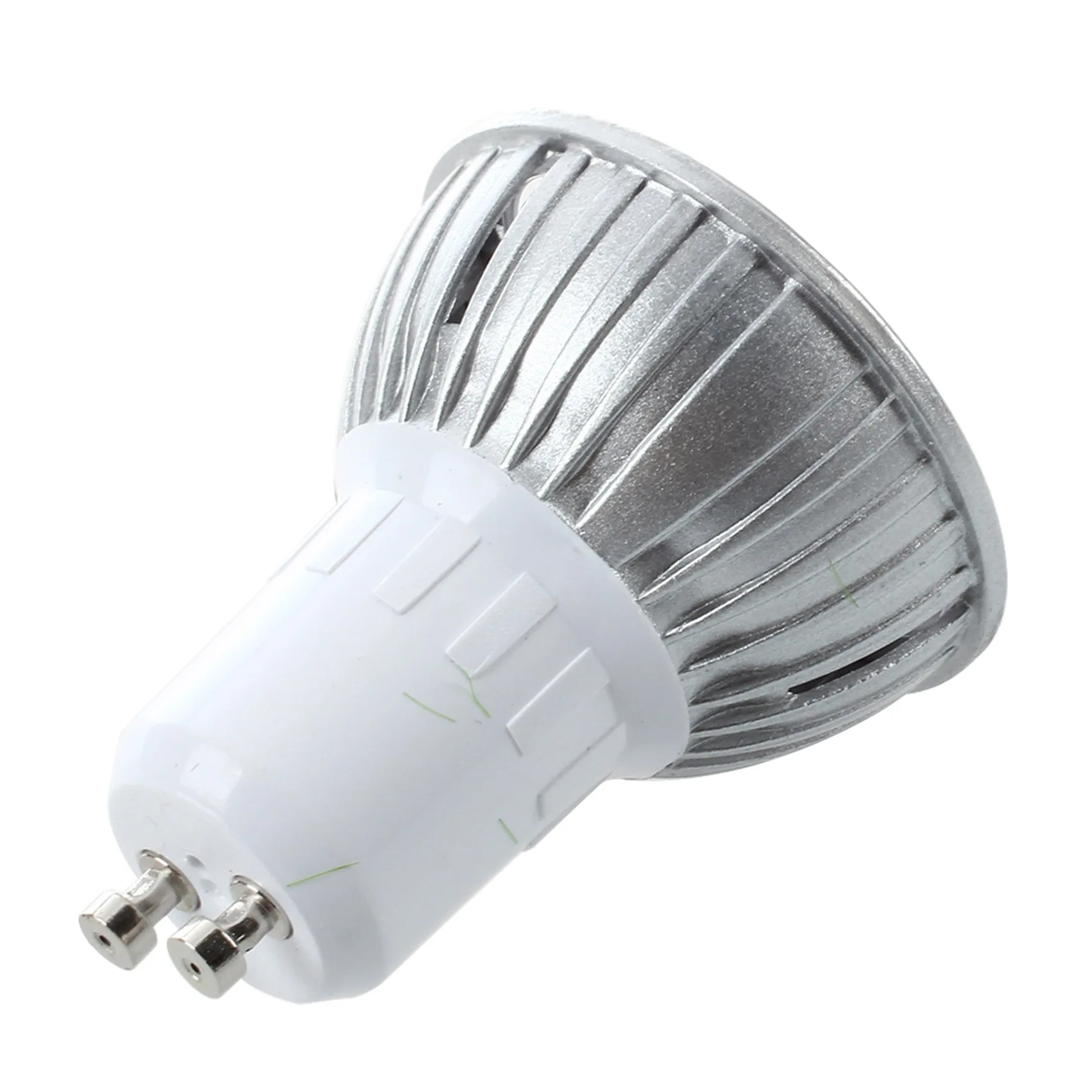 2X GU10 lampadina ha 3 LED bianco caldo 3W 5W 12V