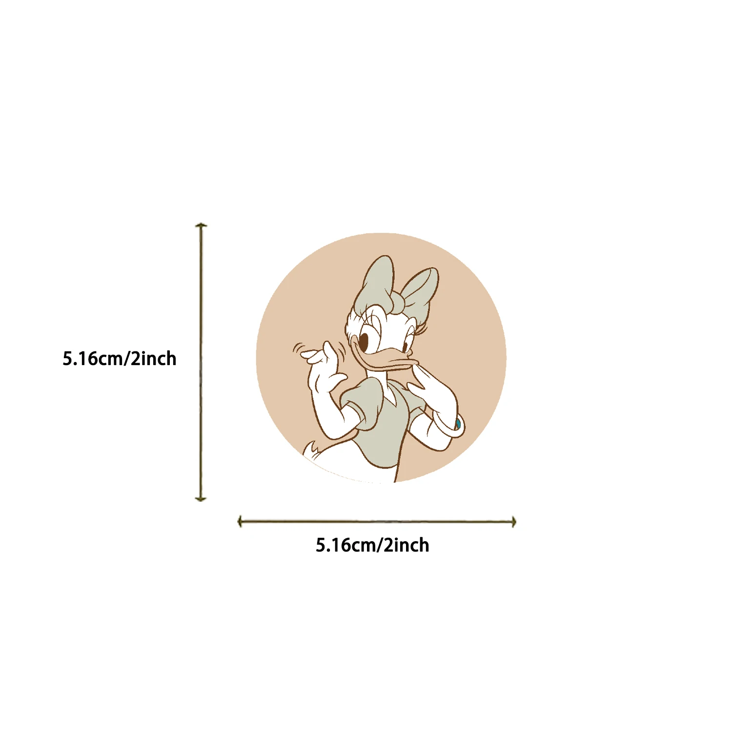 50 قطعة من ملصقات ديزني دونالد داك 2، والمذكرات، والكمبيوتر المحمول، والأمتعة، وملصقات كرتونية لألواح التزلج، وديكور هدايا ممتع وكلاسيكي