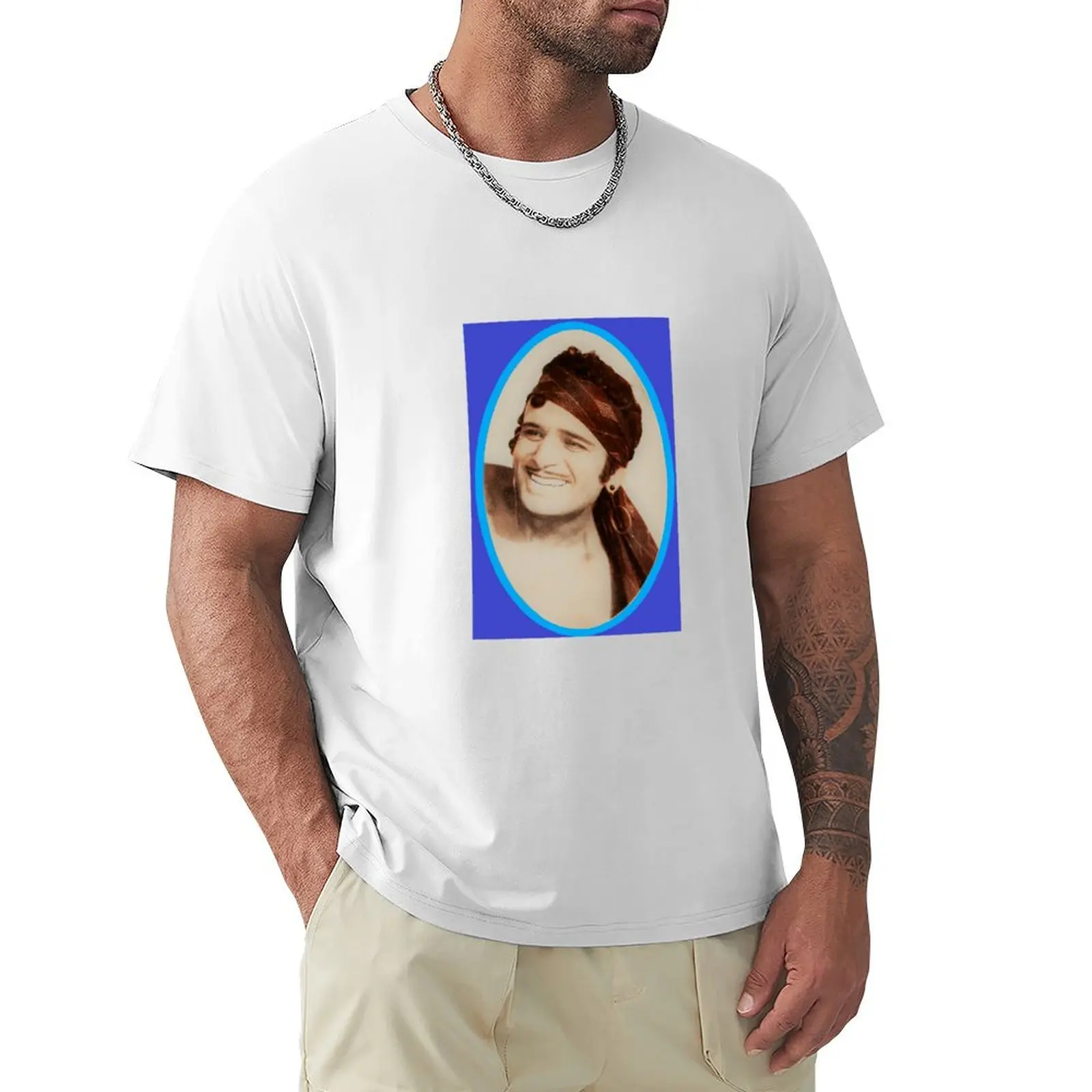 Douglas Fairbanks Sr. T-shirt summer top funnys plain t shirts men