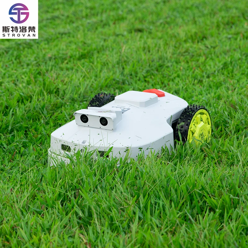 

STLF Automatic Smart Lawn Mower High Performance Cut Mobile Phone Remote Control Lawn Mower Yard Mower Lawn Robot