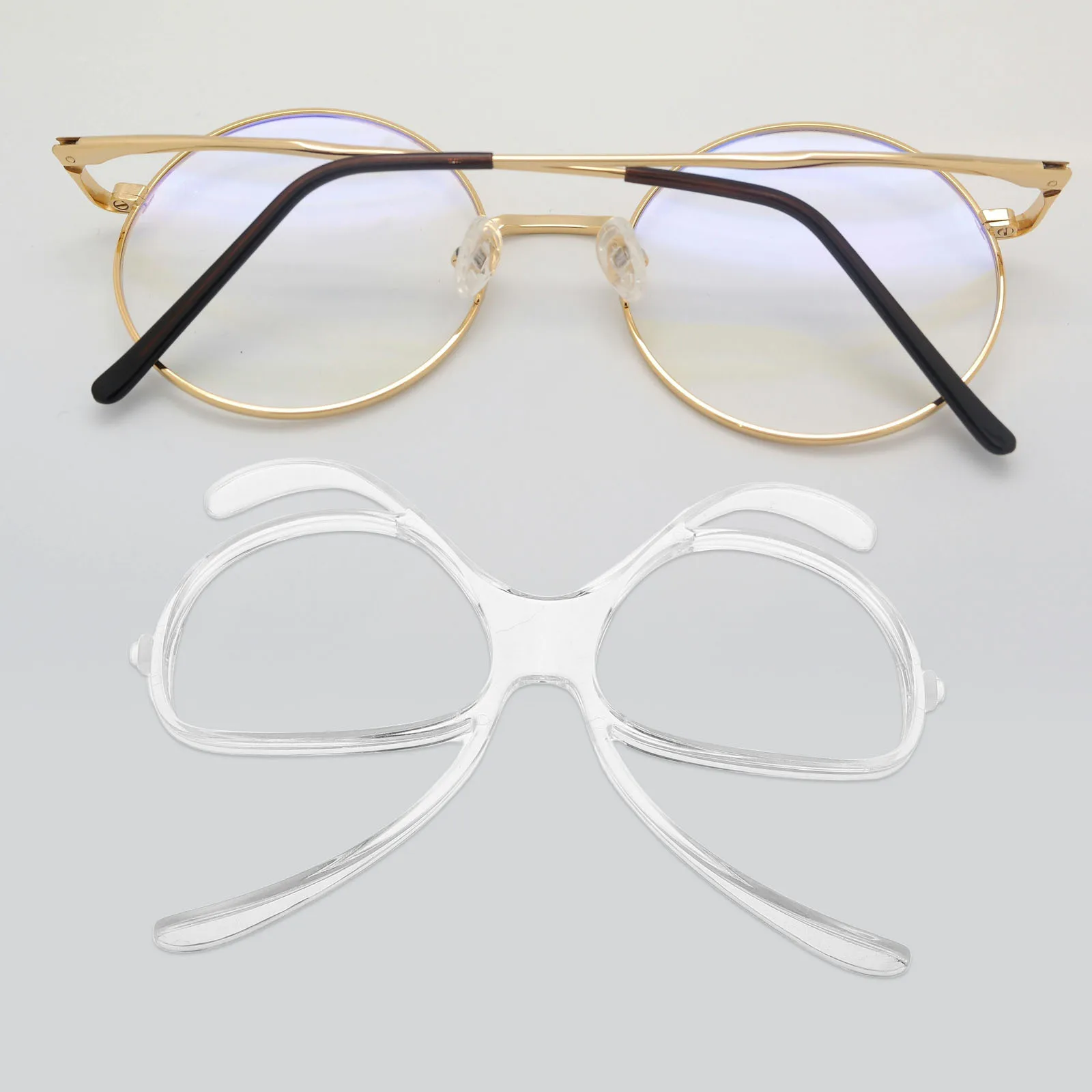 

Лыжные очки, внутренняя оправа для близорукости, универсальный пластиковый адаптер для очков для сноуборда, спортивная вставка, аксессуары для катания на лыжах из ПК