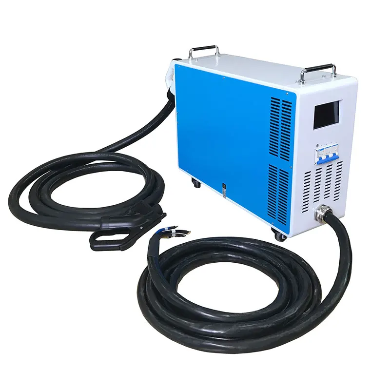 広東省新エネルギー Ccs2 ポータブル電気自動車 DC 60kw Ev ステーション充電パイルダブル